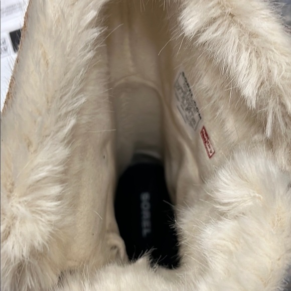 NWT’S Sorel Tan Waterproof Women's Snow Boots SZ 7.5 New - Picture 7 of 14